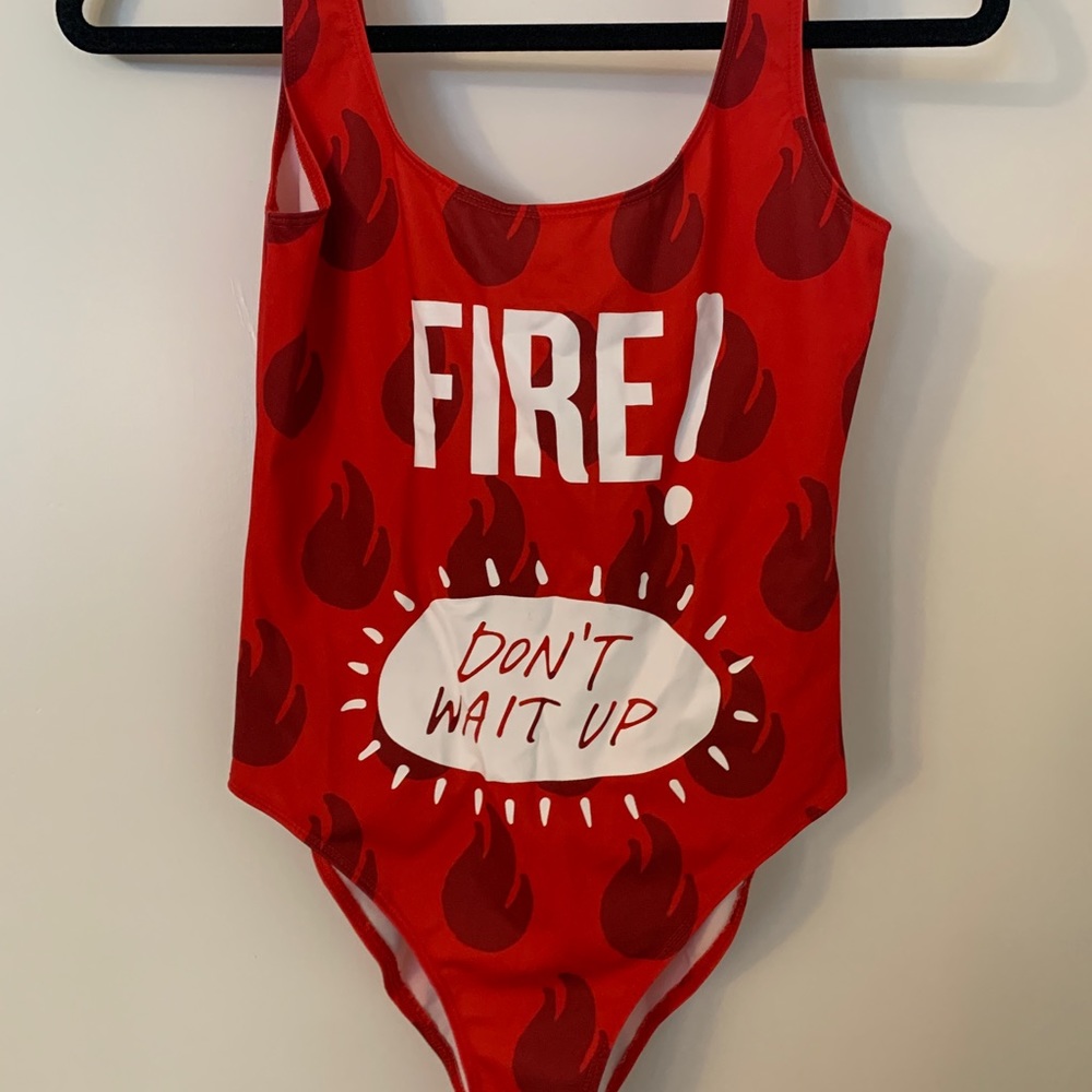 Taco Bell x forever 21 one piece swimsuit